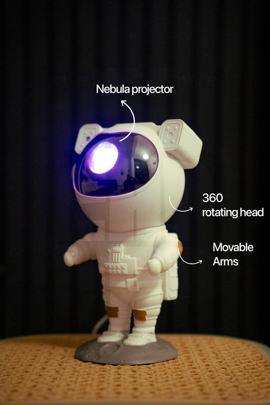 Astronaut Galaxy Projector – 360° Vibes Unlocked