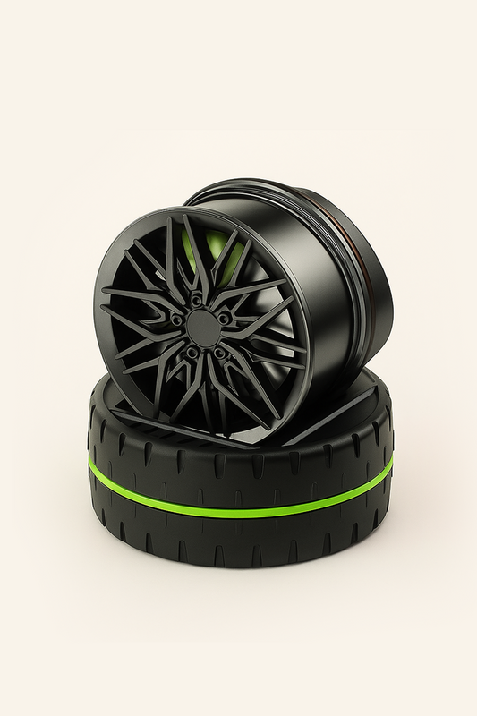 Car Aromatherapy Solar Powered Alloy Wheel – Stylish Dashboard Freshener