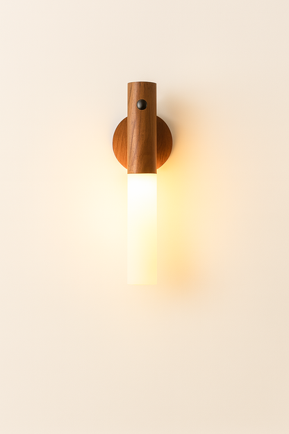 Motion-Sensing Wall Light – Wireless, Battery-Powered Indoor Glow for Bedrooms