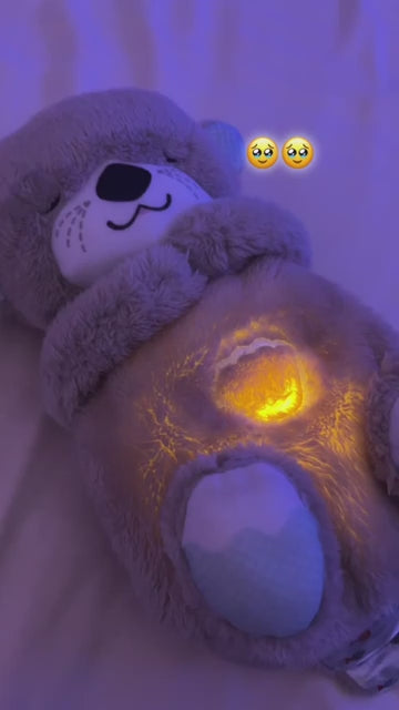Breathing Teddy Bear with Soothing Music – Plush Comfort Toy for Kids & Adults